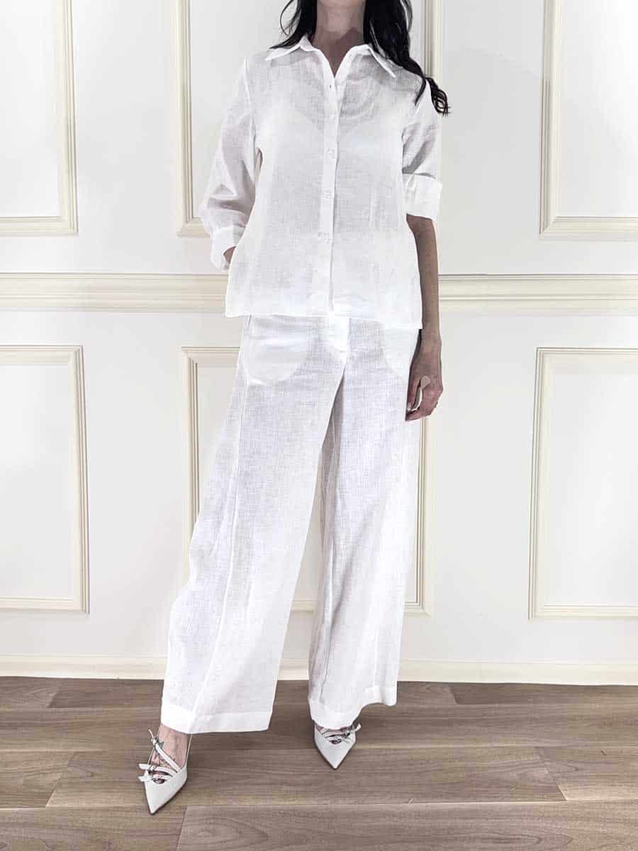 CAMICIA LINO ART. S26CF70 - MOTEL