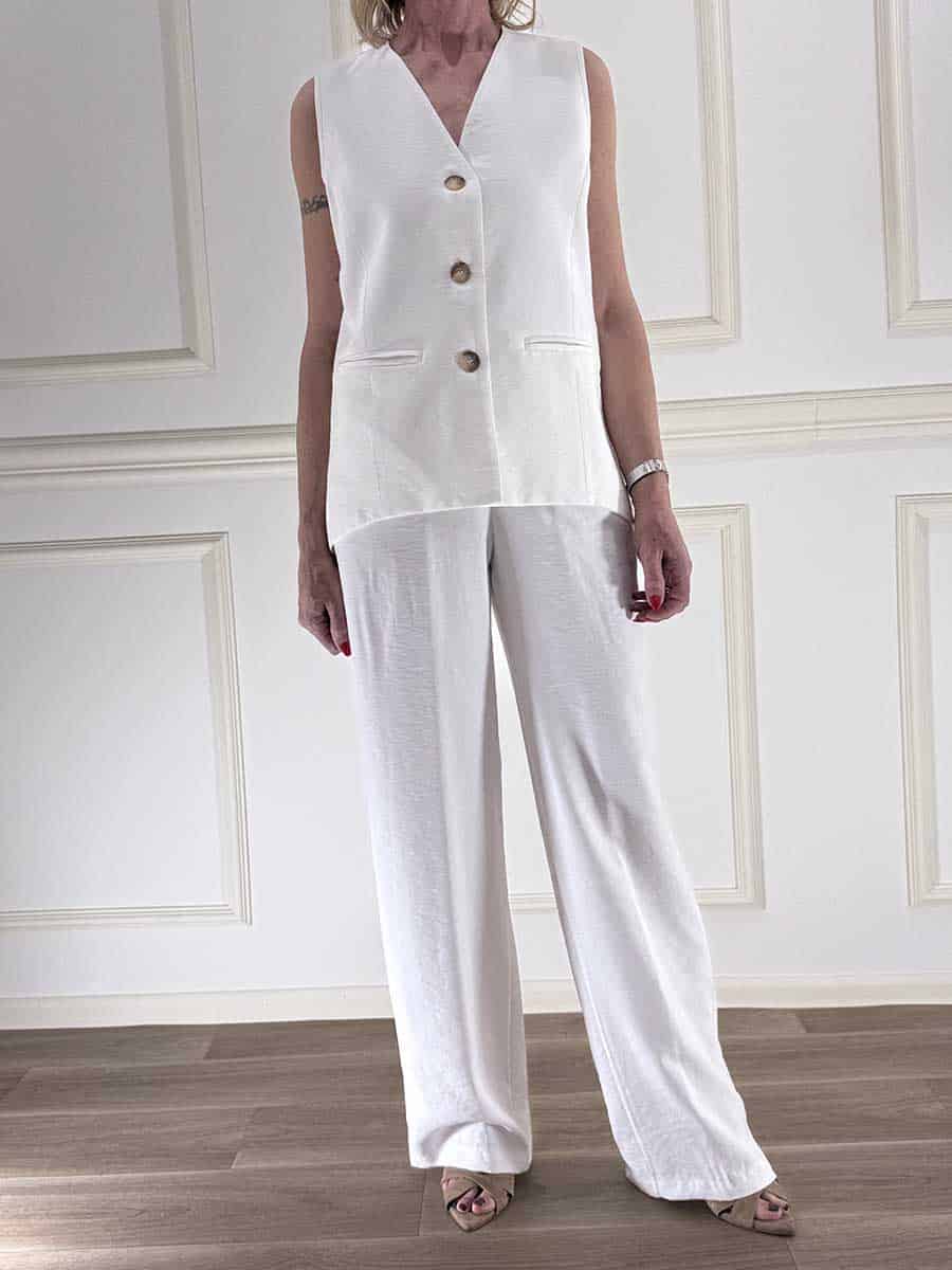 COMPLETO GILET E PANTALONE ART. SM223A - SUSY MIX