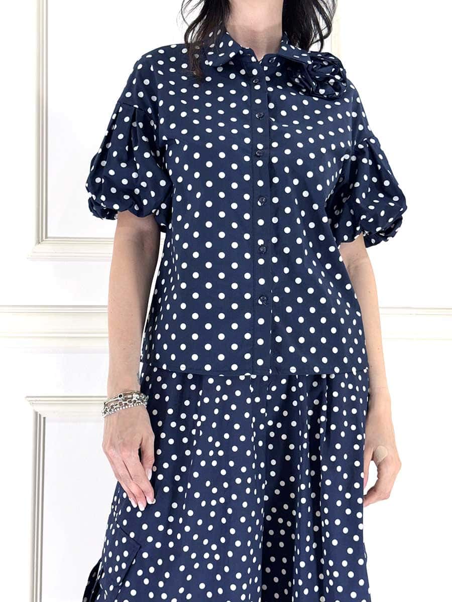 CAMICIA A POIS ART. C50202MO - MOTEL
