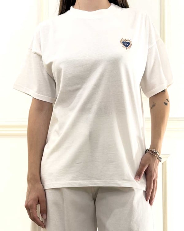 T-SHIRT STAMPA TROPICALE ART. RAB1082  - VICOLO