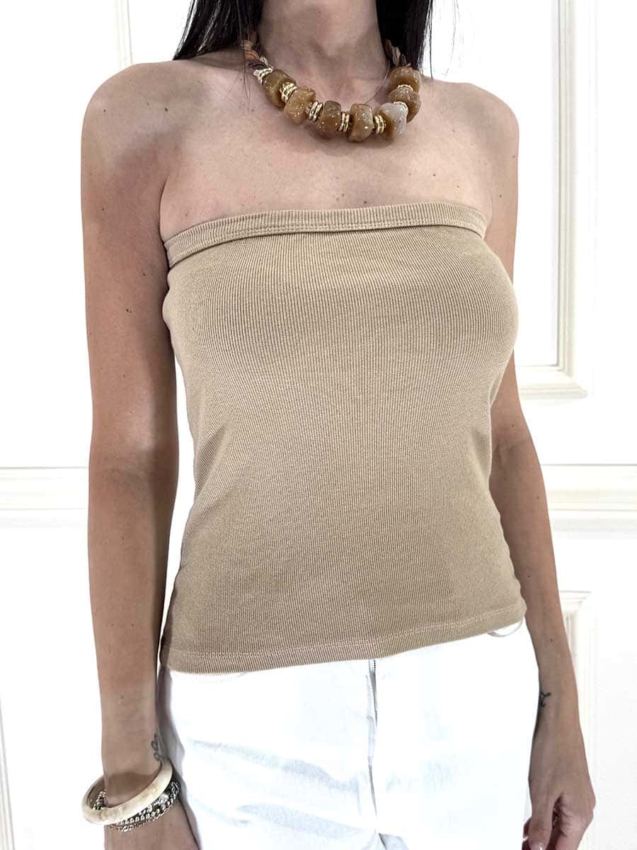 TOP A FASCIA ART. 1317J - MOTEL - BEIGE