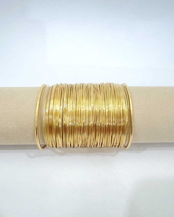 BRACCIALE RIGIDO COLOR ORO ART. 8513