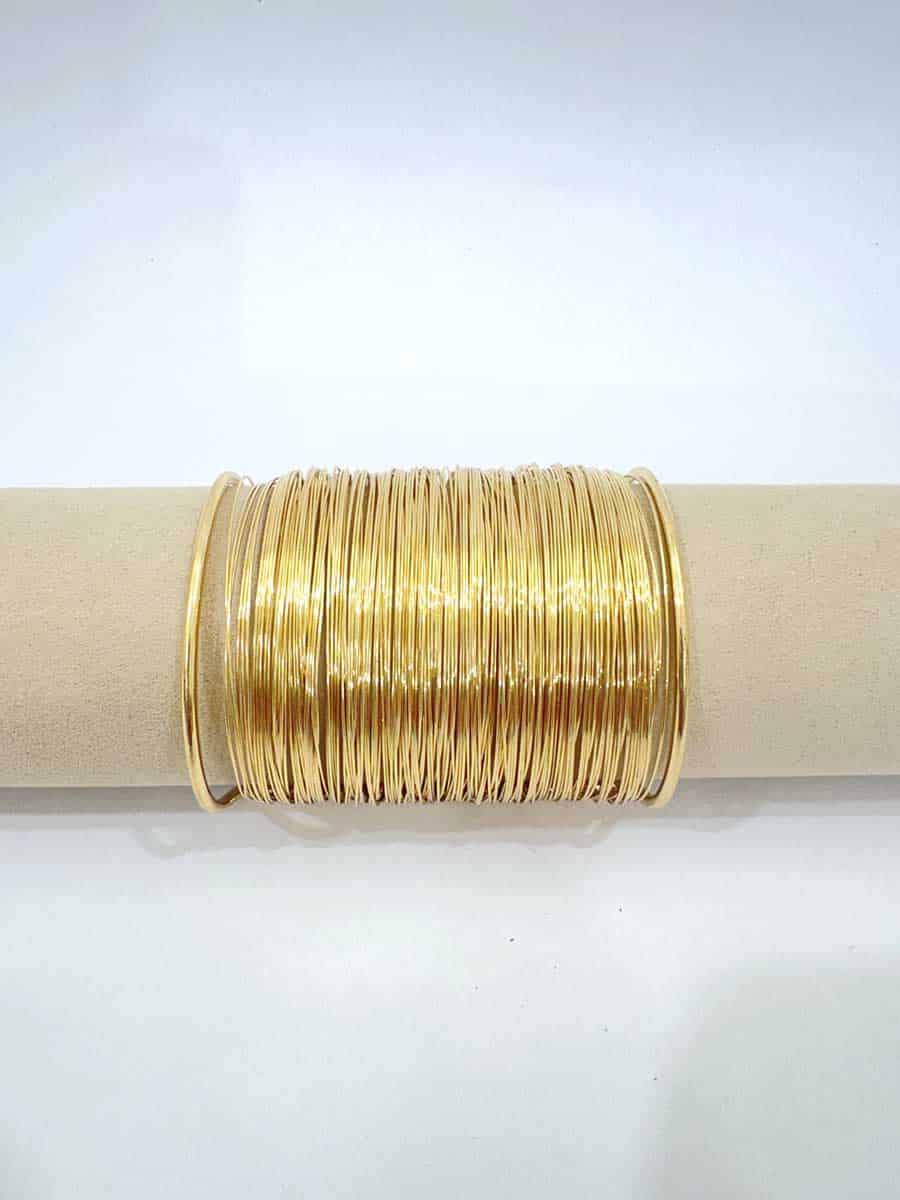 BRACCIALE RIGIDO COLOR ORO ART. 8513