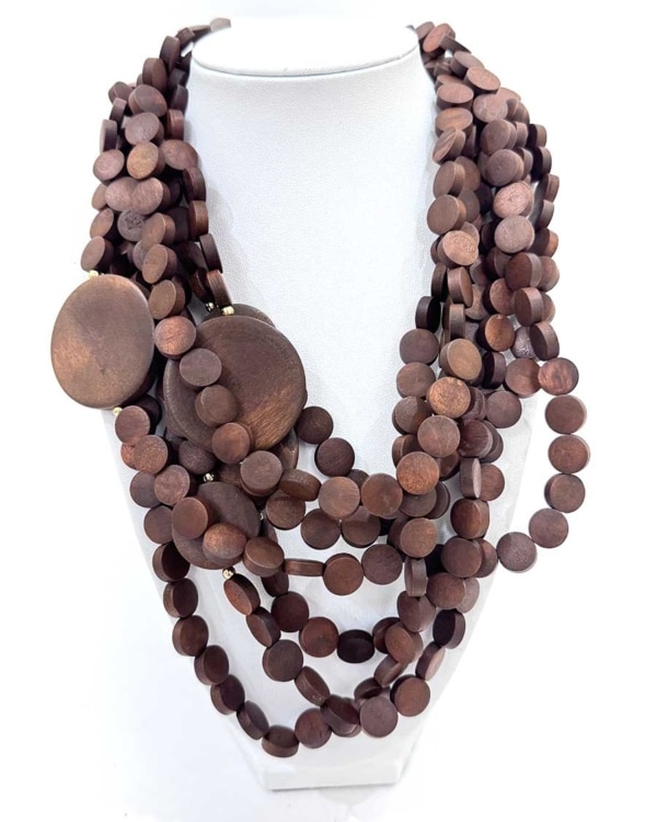 COLLANA ETINICA COLORE MORO ART. 4947J
