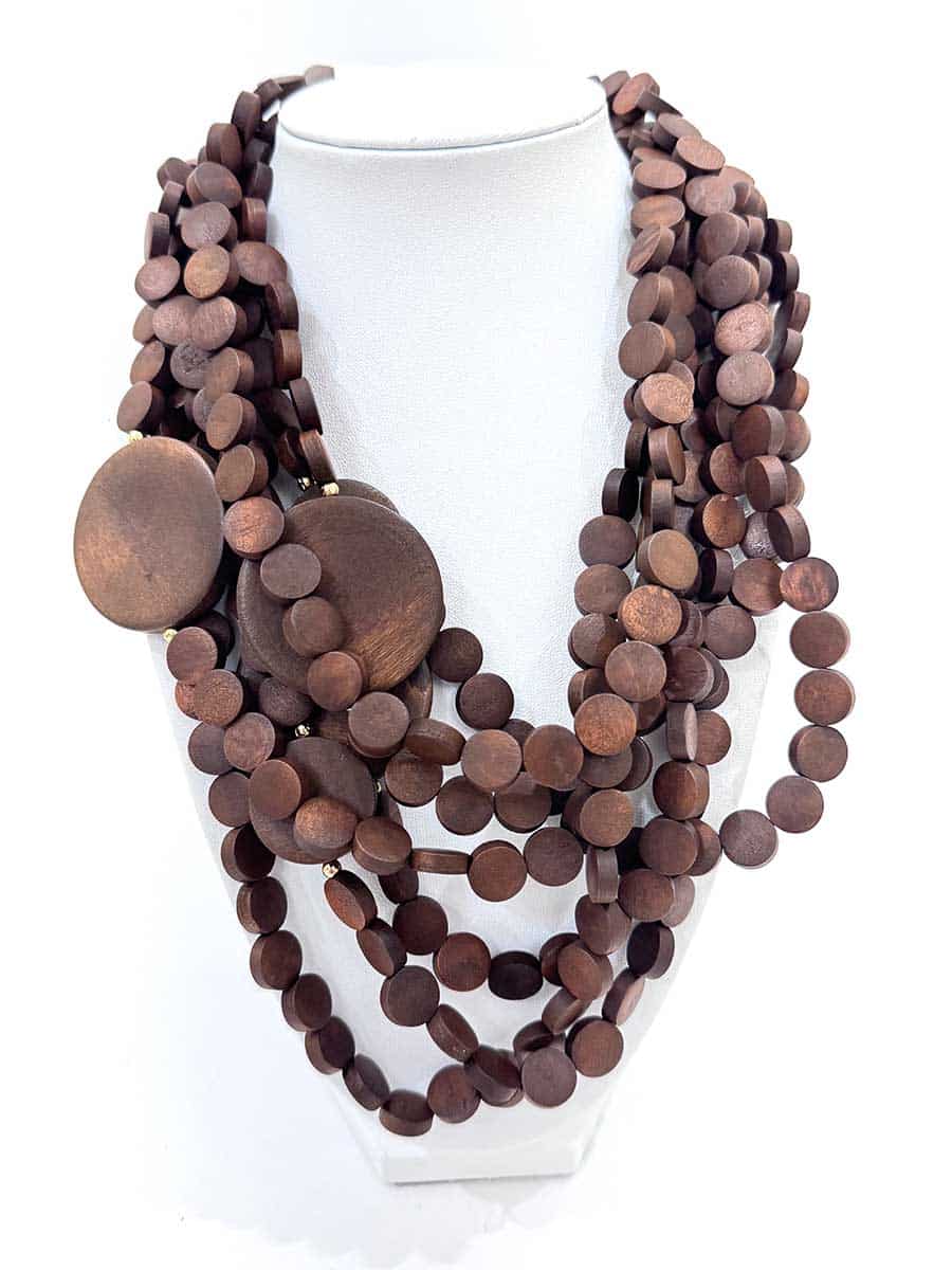 COLLANA ETINICA COLORE MORO ART. 4947J