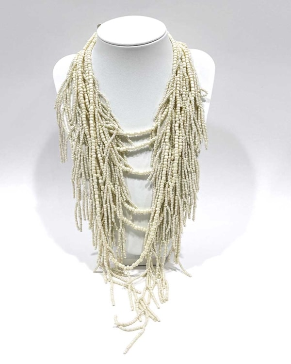 COLLANA MULTIFILO CON PERLINE ART. 0335