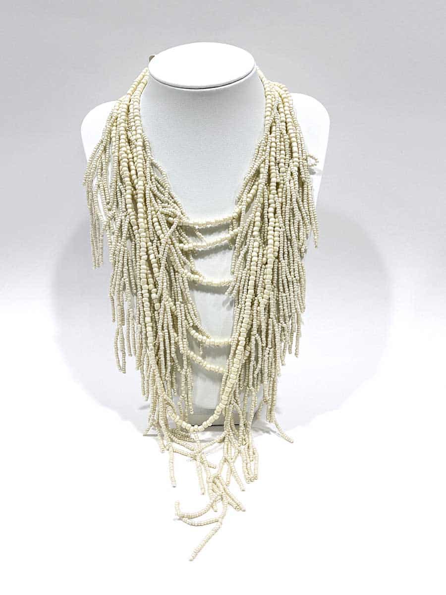 COLLANA MULTIFILO CON PERLINE ART. 0335