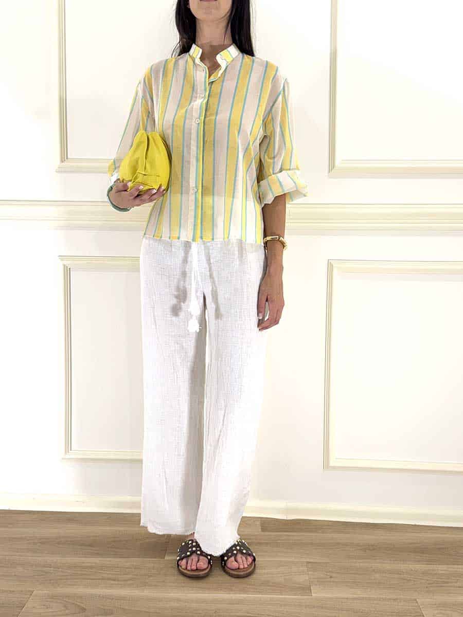 CAMICIA RIGATA ART. PE260467 - TENSIONE IN