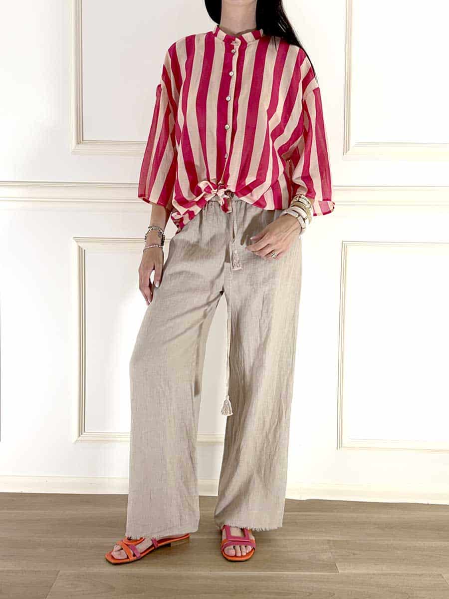 CAMICIA RIGATA ART. 39850 - TENSIONE IN