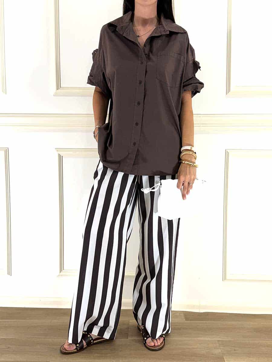 CAMICIA MEZZA MANICA ART. C10201 - ANY PLACE