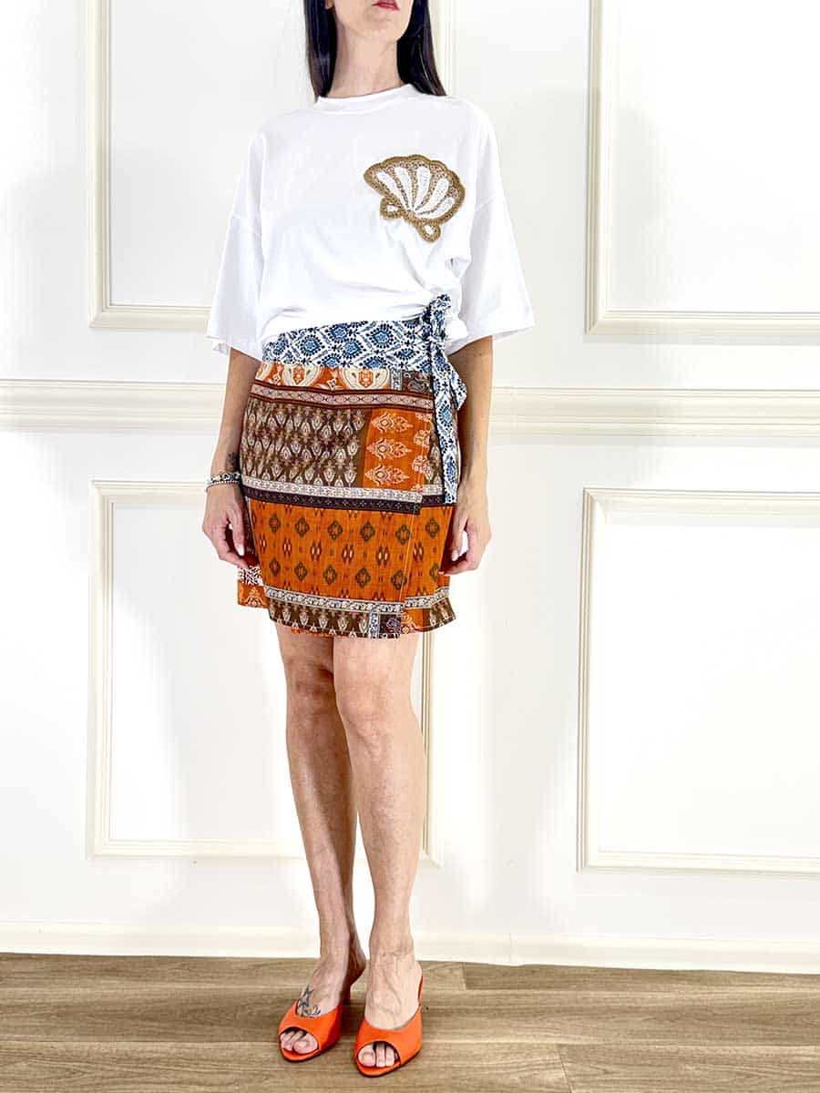 COMPLEtO T-SHIRT E GONNA ART. TAB3074  - VICOLO