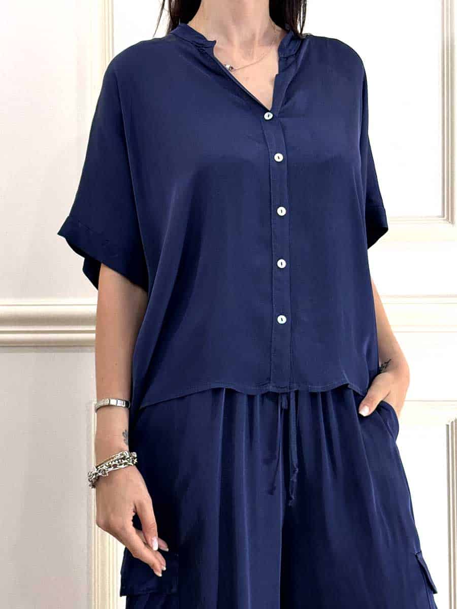 BLUSA ART. C125C05Q/PE26PR - MOTEL - Blu