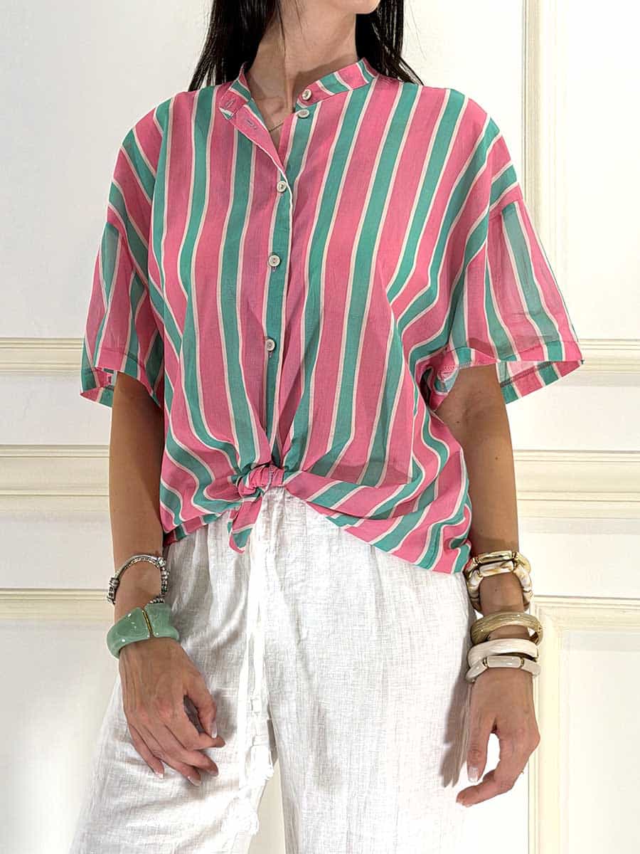 CAMICIA RIGHE ART. 39793 - TENSIONE IN