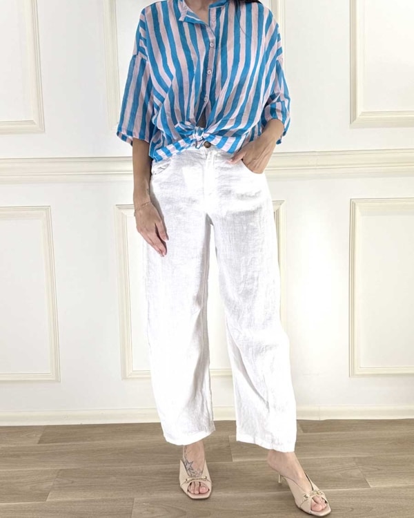 CAMICIA RIGATA ART. PE260475 - TENSIONE IN