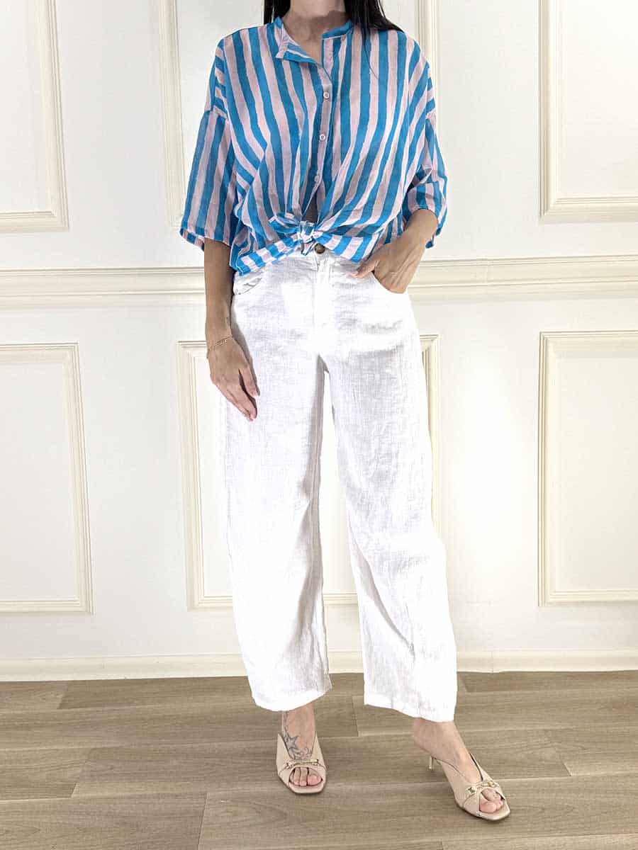 CAMICIA RIGATA ART. PE260475 - TENSIONE IN