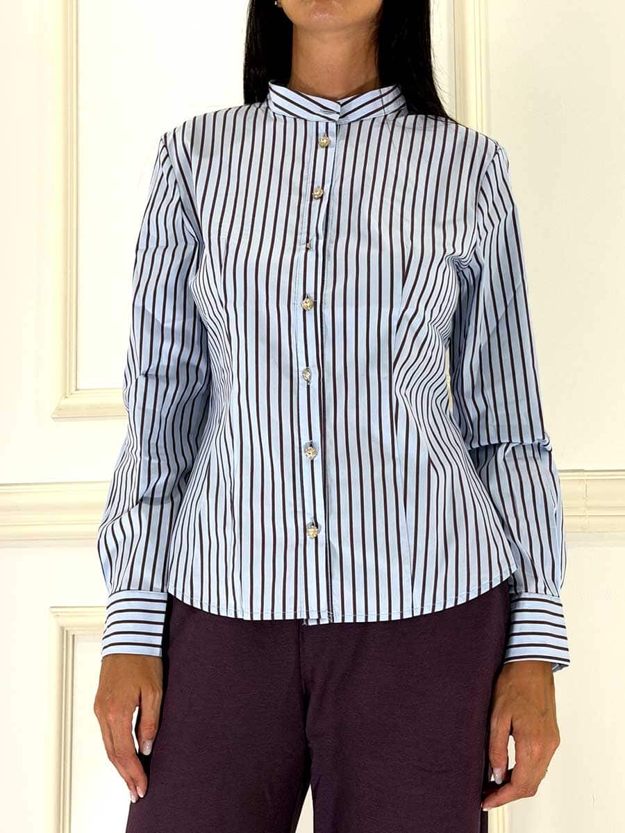CAMICIA A RIGHE ART. PP457T6F214 - SUSY MIX