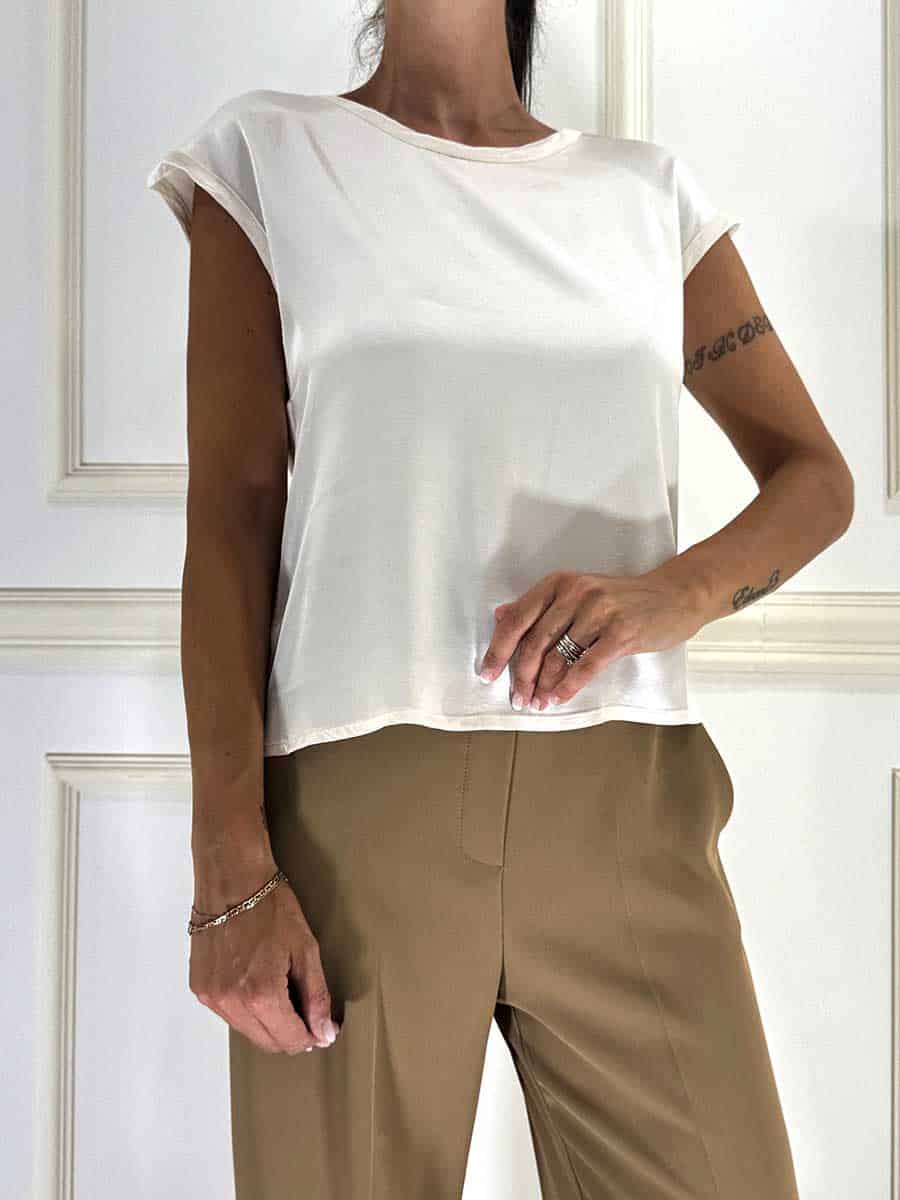 TOP IN SATIN ART. 26FWE652TU - SUSY MIX