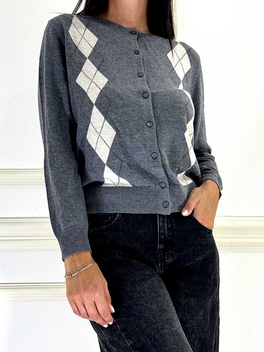 CARDIGAN ROMBI ART. M257 - SUSY MIX