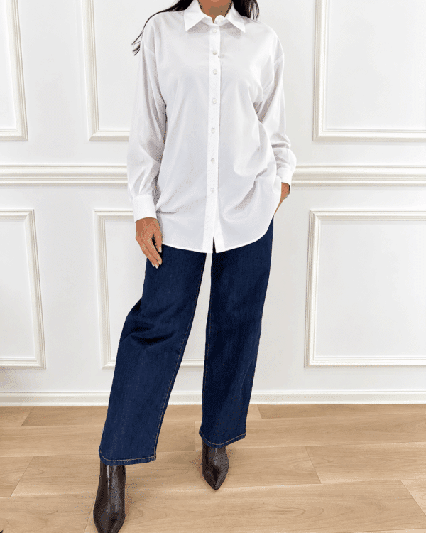 CAMICIA LUNGA MICRO SPIGATA ART. 25-564/MO - MOTEL