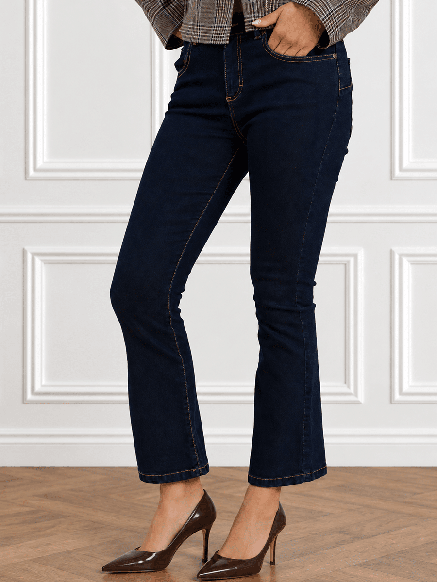 JEANS FLARE A ZAMPA ART. JERYJL130 - SUSY MIX - 46