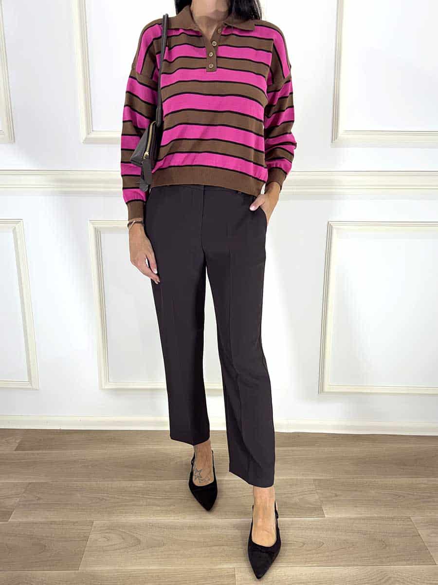PANTALONE A SIGARETTA ART. T2477U136 - SUSY MIX