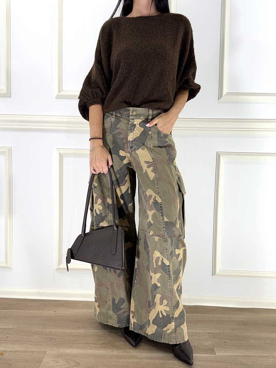 PANTALONE BARREL CAMOUFLAGE ART. LR636  - TENSIONE IN