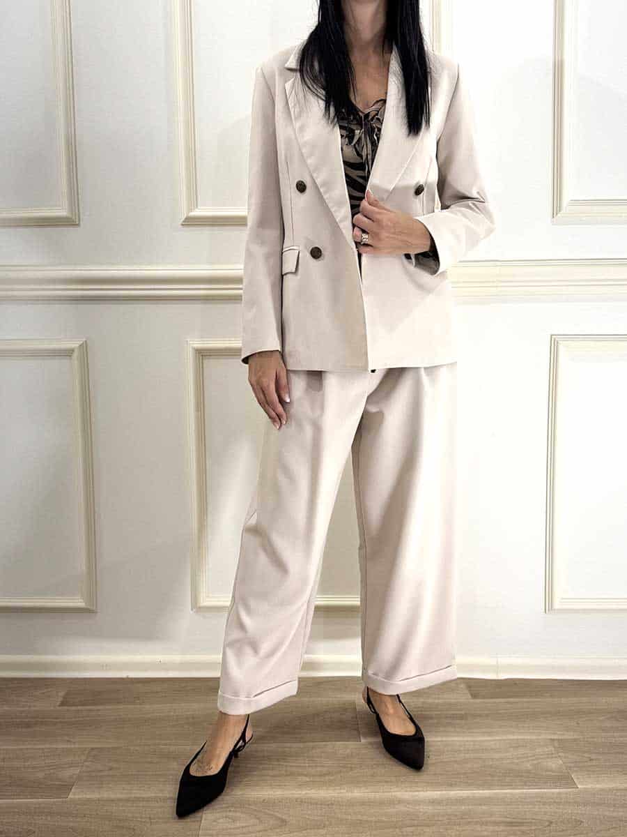 GIACCA DOPPIOPETTO SARTORIALE ART. 27B6118 -TENSIONE IN - S