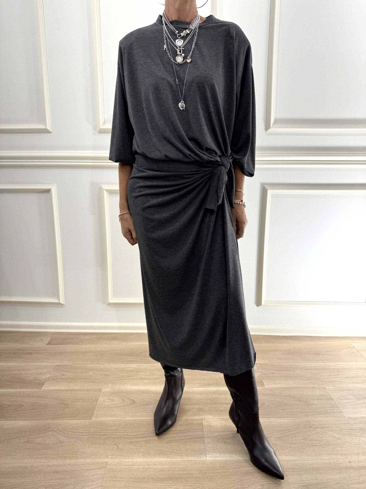 ABITO LUNGO ART. FW260093-A - TENSIONE IN