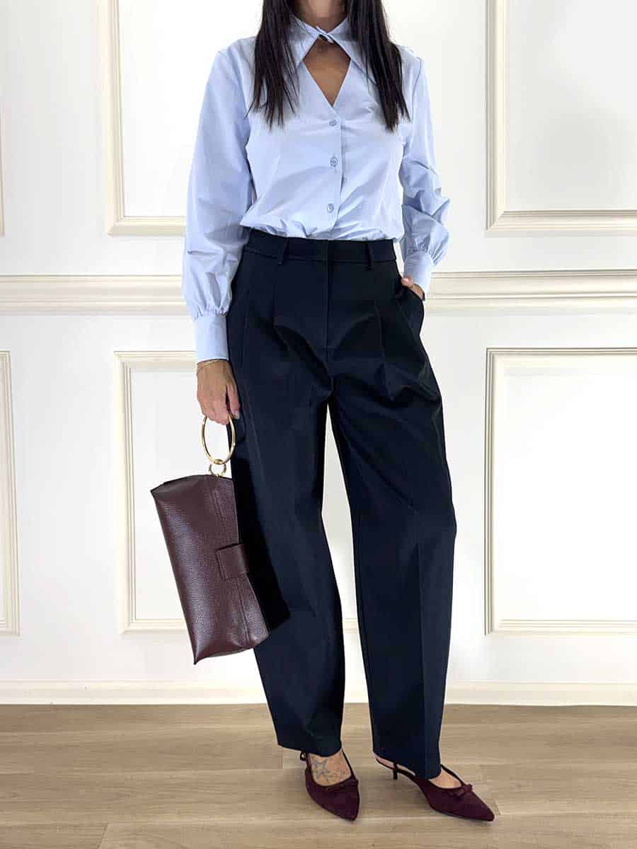 CAMICIA CUT OUT ART. FW260034 - TENSIONE IN