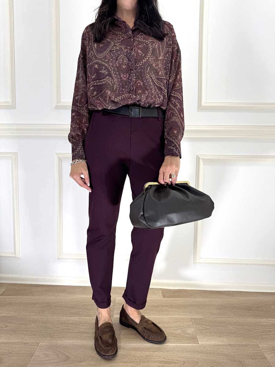 PANTALONE SIGARETTA PUNTO MILANO ART. 61337P - SUSY MIX