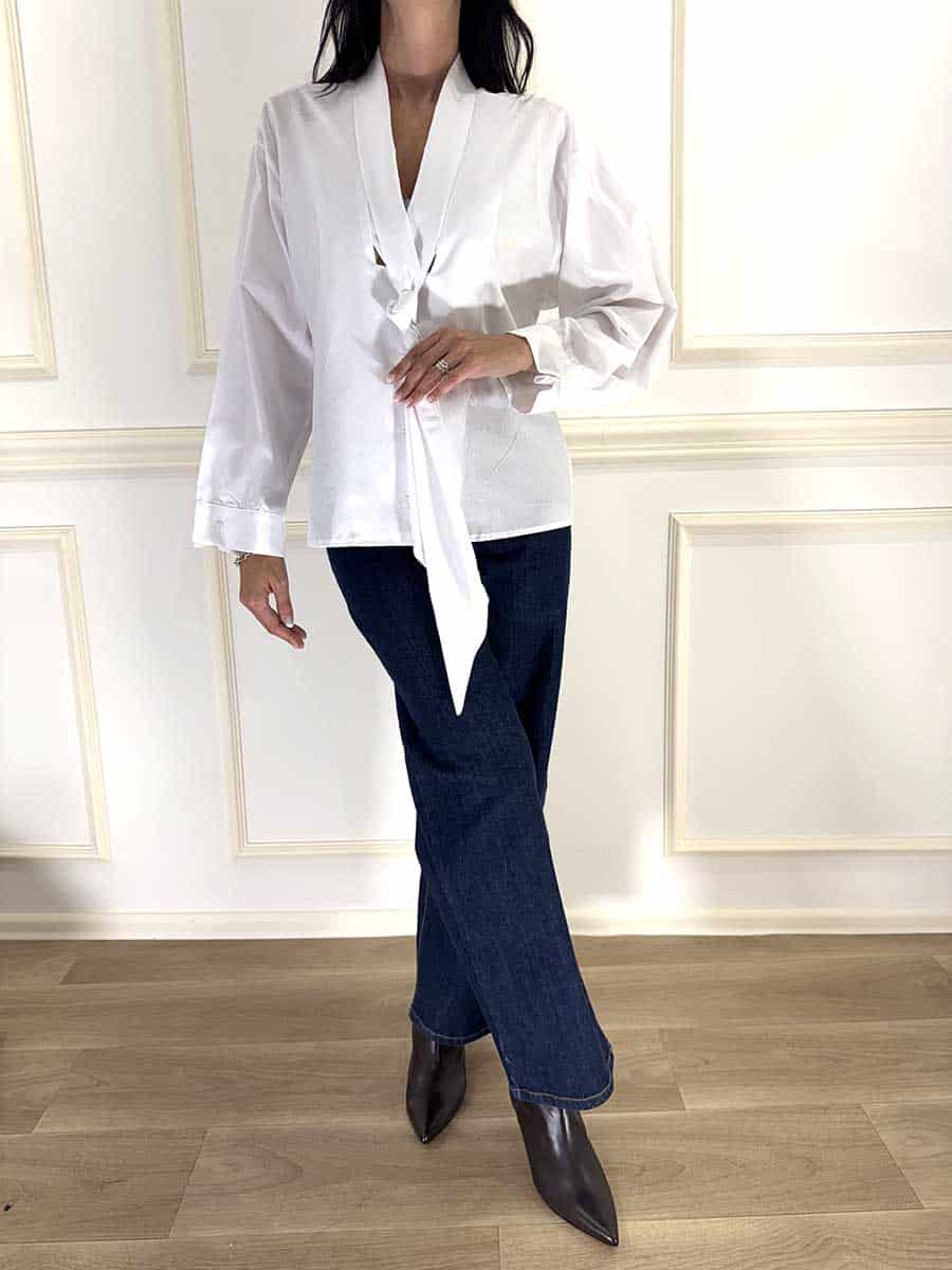 CAMICIA CON NODO ART. W26C154 - MOTEL
