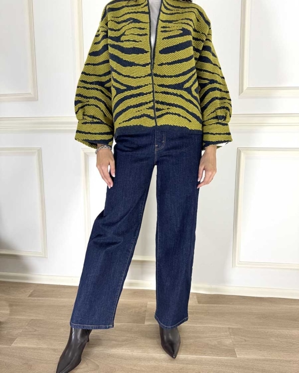 CARDIGAN STAMPA ZEBRA ART. W6HMG81A400 - MOTEL