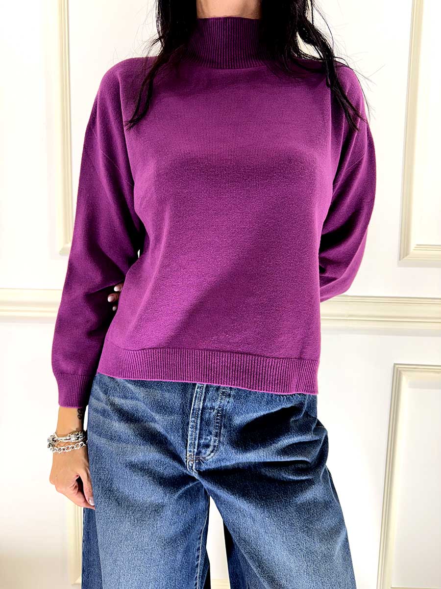 MAGLIA ART. I26/IT1536 - MOTEL - VIOLA
