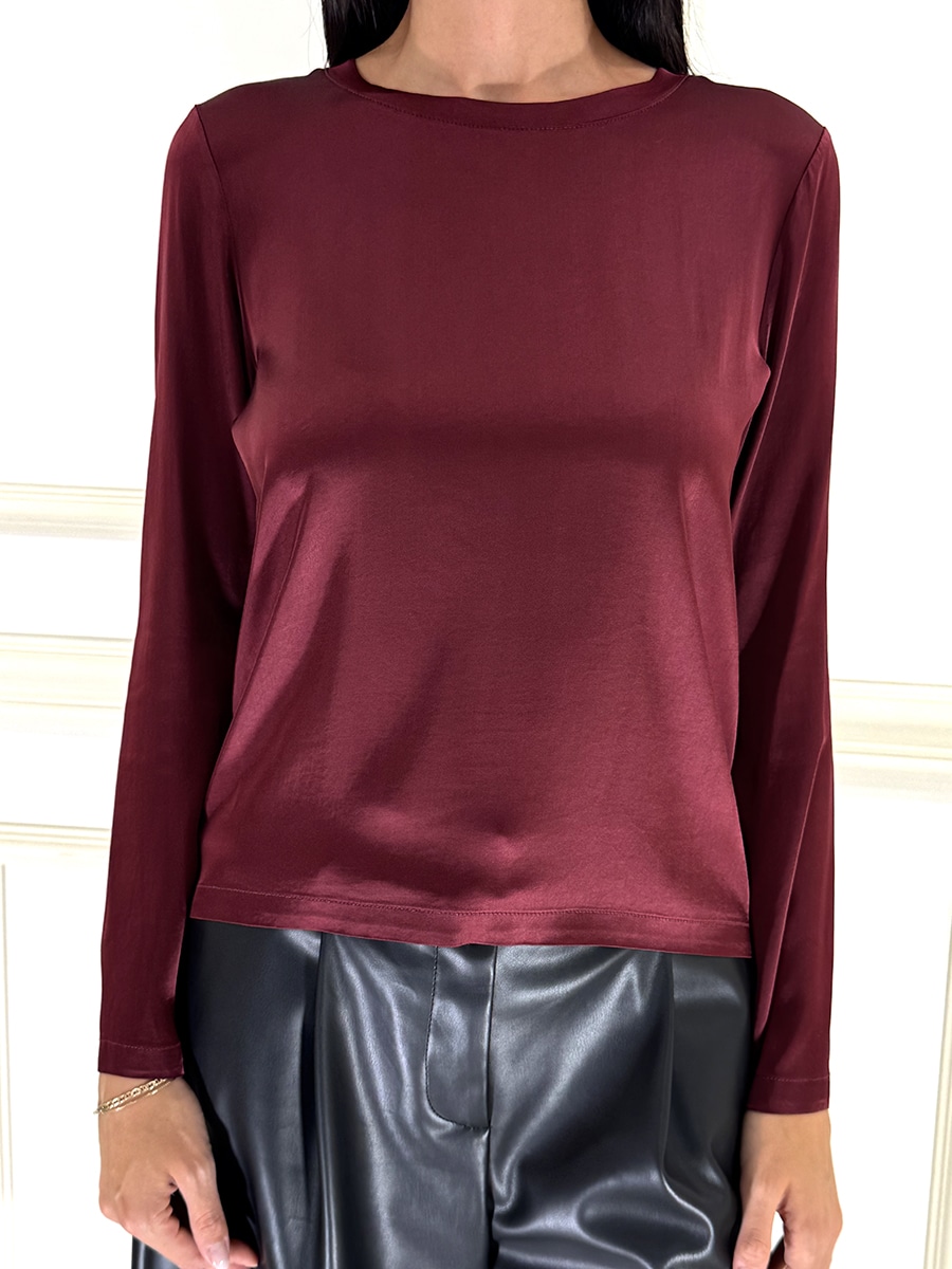 TSHIRT MANICA LUNGA ART. TAC0285 - VICOLO - S, BORDEAUX