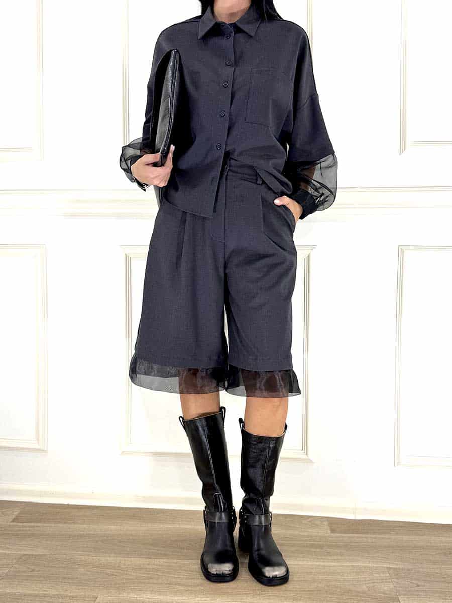 BERMUDA CON ORGANZA ART. DA07YIC - DIXIE