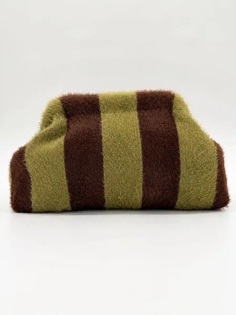 BORSA CLUTCH A RIGHE IN TESSUTO ART. 5034