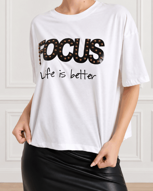 T-SHIRT "FOCUS " ART. SH004936 - SUSY MIX