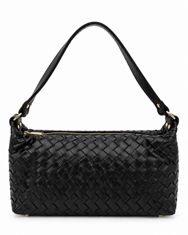BORSA IN PELLE INTRECCIATA ART. 6228