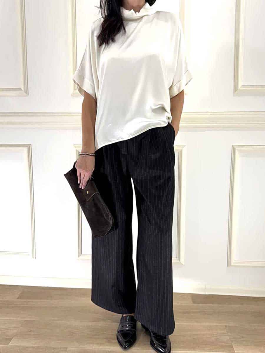 PANTALONE GESSATO ART. 27P6597 - MOTEL