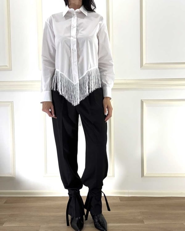CAMICIA CON FRANGE ART. RAC0325 - VICOLO