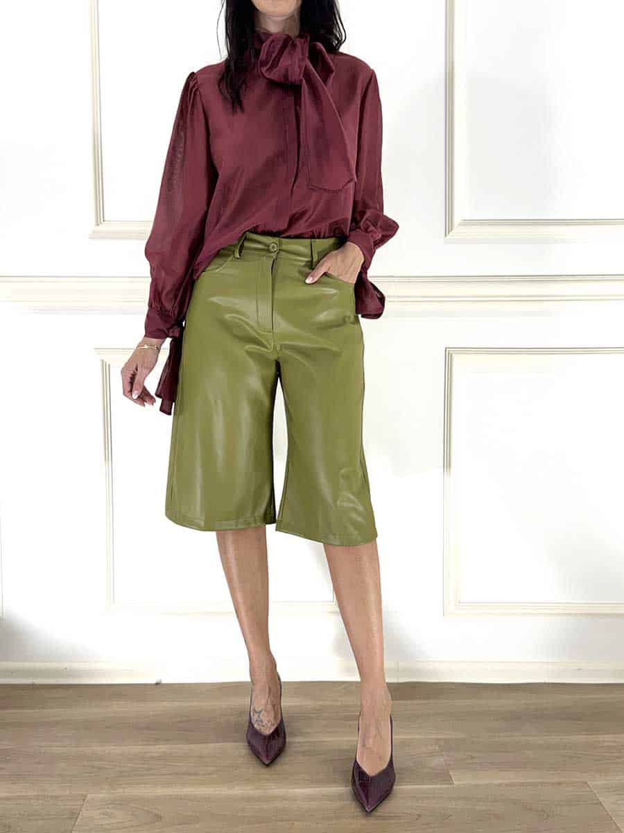 CAMICIA CON COLLO ANNODATO ART. TAC0449 - VICOLO